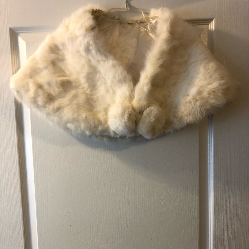 Genuine Rabbit Fur Stole